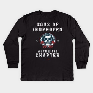 Sons with Ibuprofen Arthritis Chapter Kids Long Sleeve T-Shirt